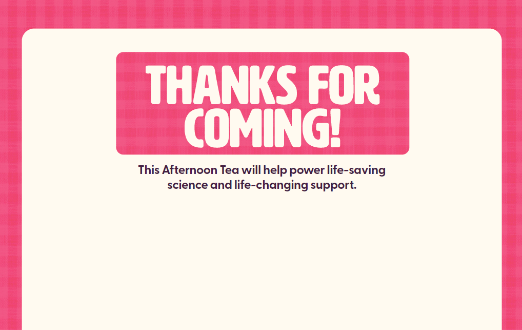 Afternoon Tea On The Day Poster