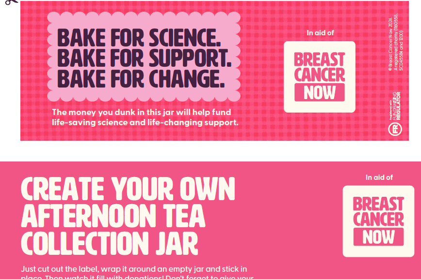 Afternoon Tea Jar Labels