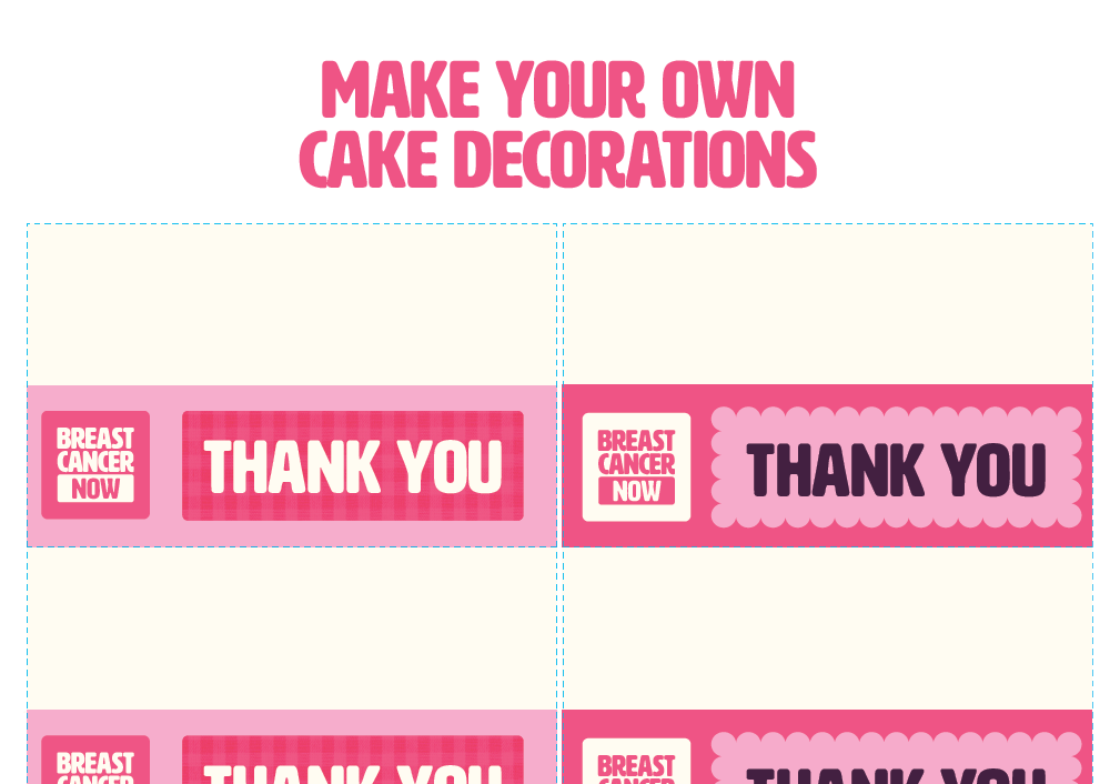 Afternoon Tea Cake Labels