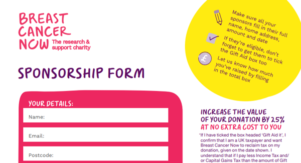 Sponsorship Form Cover Image