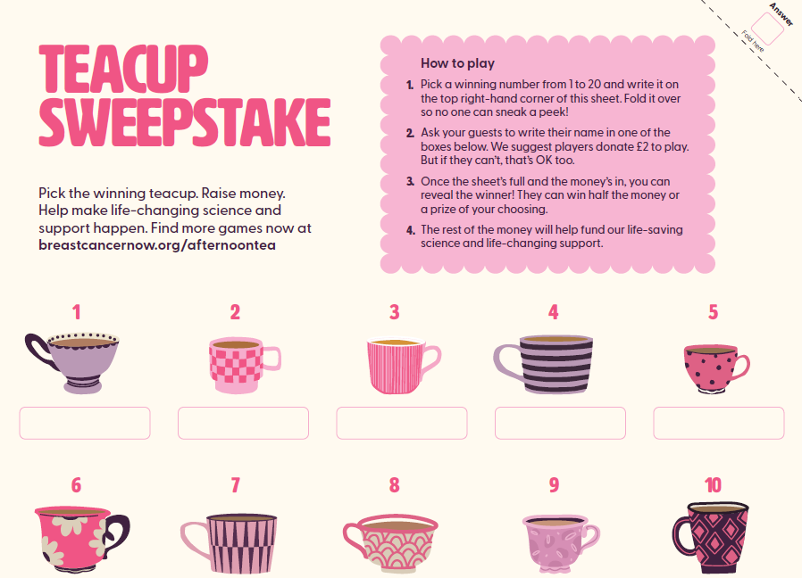 Teacup Sweepstake