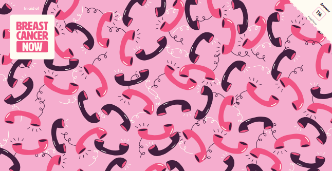 Pink Telephone Guessing Game (May 26 Cover Image)