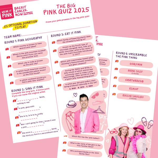 Big Pink Quiz