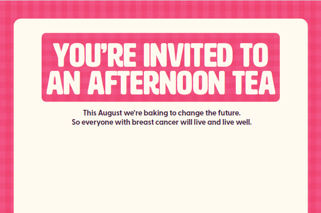 Afternoon Tea Invitation Poster